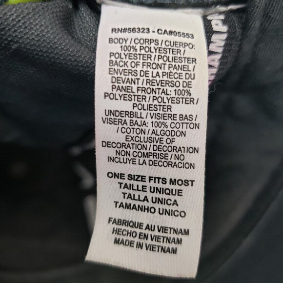 Nike True Camo Neon Yellow Logo Snapback Adjustable Baseball Cap Hat - Picture 11 of 16